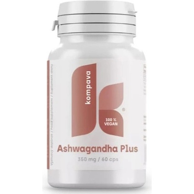 KOMPAVA Ashwagandha plus 350 mg 60 kapslí