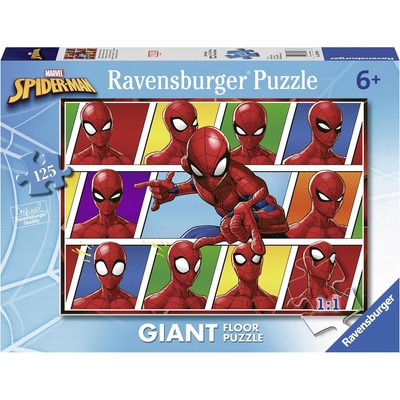Ravensburger Пъзел за под Ravensburger от 125 части - Спайдърмен (9790)