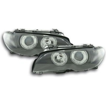 Depo Кристални фарове BMW E46 coupe, cabrio (2003-2006) - черни