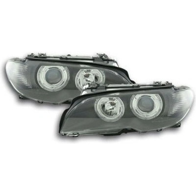 Depo Кристални фарове BMW E46 coupe, cabrio (2003-2006) - черни