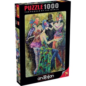 Anatolian Пъзел Anatolian - Цветно трио, 1000 части (P1046)