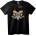 NOONEBRAND Тениска Овен Бивол Глава - 3XL, Black