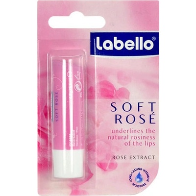Labello Soft Rosé S jemným růžovým nádechem 5,5 ml