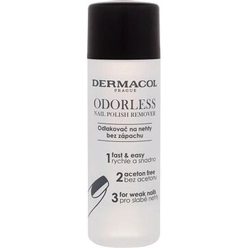 Dermacol Odorless Nail Polish Remover odlakovač na nechty 120 ml