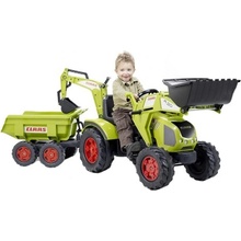 FALK 1010W Claas Axos s nakladačom vlečkou a rýpadlom