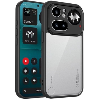 Nothing Матов Прозрачен Калъф за Nothing Phone (4a) Pro - PC+TPU, 1.5mm защита, 4 цвята