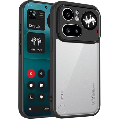 Nothing Матов Прозрачен Калъф за Nothing Phone (4a) Pro - PC+TPU, 1.5mm защита, 4 цвята