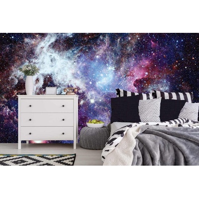 DIMEX ART Самозалепваща се флизелинова фототапета абстрактна вселена 375 x 250 см