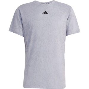 adidas Мъжка спортна тениска adidas D4T Primelift AOP Tee Sport shirt - Halo Silver / Grey - размер XL (217-0474-0214)