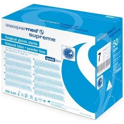 Sempermed Supreme sterilní bez pudru 50 párů