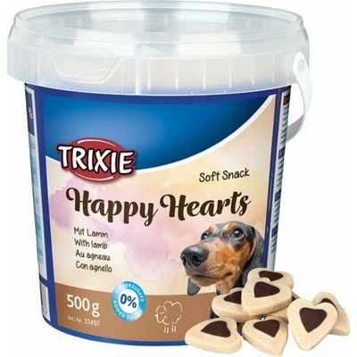 Trixie Soft Snack Happy Hearts srdiečka jahňacie 500 g