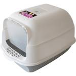 Uniq Pets KittyCabin Comfort затворена котешка тоалетна с лопатка, 50 x 35 x 33 см