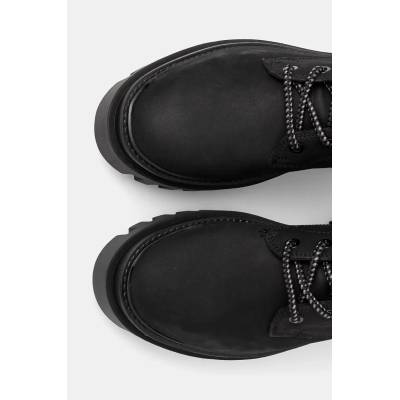 Боти Calvin Klein Jeans FLATFORM LACE UP BOOT MG NB в черно с платформа YW0YW01683 (YW0YW01683)