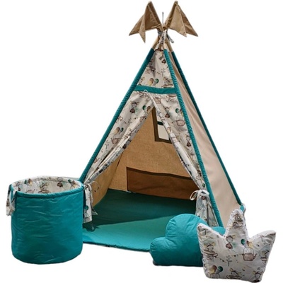 Golden kids Golden kids Stan Teepee s väčším príslušenstvom vigwam myš