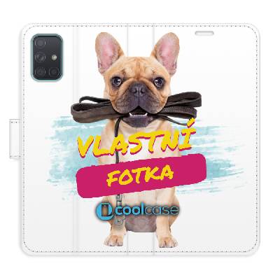 Flip pouzdro pro Samsung Galaxy A71 s vlastním motivem a kapsičkami na karty - iSaprio (Flip knížkové pouzdro, kryt, obal iSaprio na mobil Samsung Galaxy A71 s vlastním potiskem - fotkou, 360° ochrana