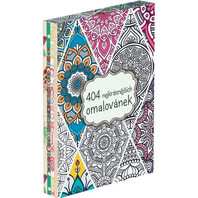 404 nejkrásnějších omalovánek BOX -