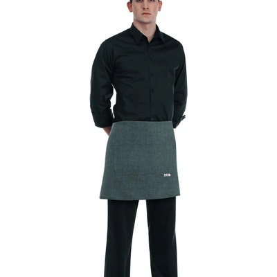 Egochef Barmanská zástera Grey mix