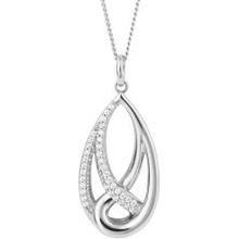 Fiorelli silver Strieborný náhrdelník P5322C