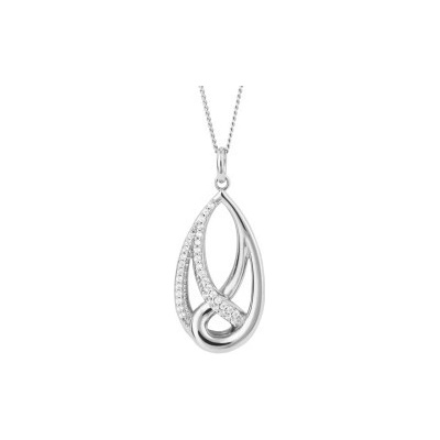 Fiorelli silver Strieborný náhrdelník P5322C