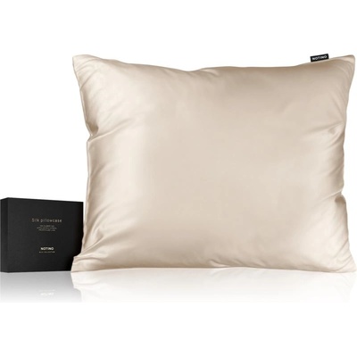 Notino Silk Collection Pillowcase hodvábna Cream 50 x 60 cm