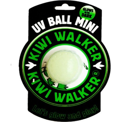 Kiwi Walker UV míček mini svítící ve tmě 6 cm