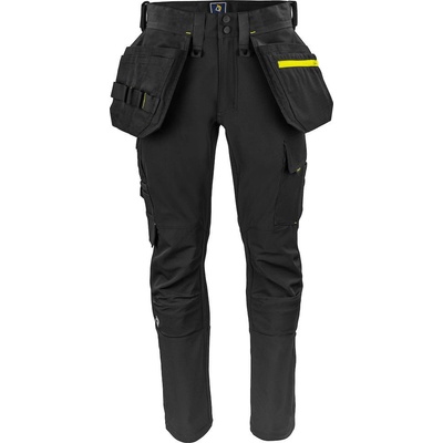 ProJob 5551 kalhoty do pasu pružné Cordura černá