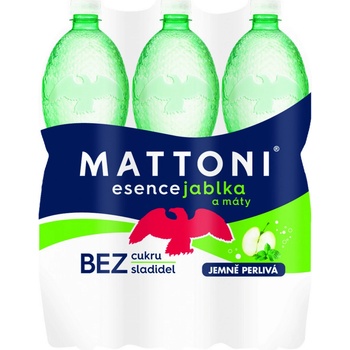 Mattoni Esence jablko bez cukru a sladidel 6 x 1,5 l