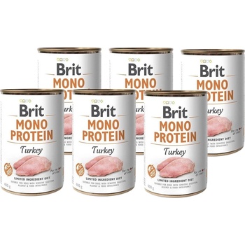 Brit моно протеин пуйка 6x400г