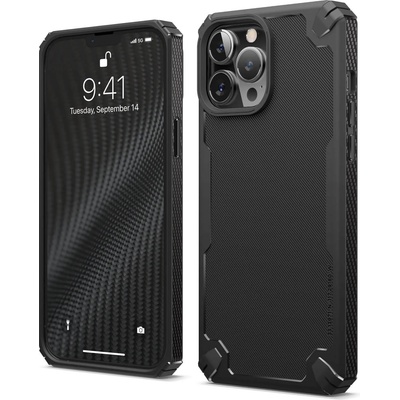 elago Armor Case - удароустойчив силиконов (TPU) калъф за iPhone 13 Pro Max (черен)