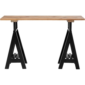 Premier Housewares Конзолна маса с плот от борова дървесина в естествен цвят 45x130 cm Hampstead - Premier Housewares (5501074)