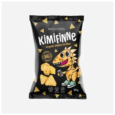McLLOYD'S Kimifinne Snack syrové tortilly BIO 30 g