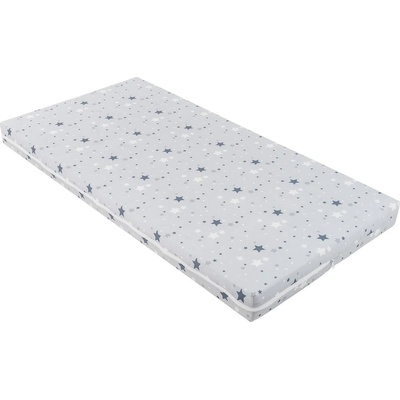 KikkaBoo Матрак Fantasia Plus 70х140x8см Stars Grey (41107030035)