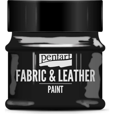 pentart Barva na textil a kůži černá 50 ml – Zboží Mobilmania