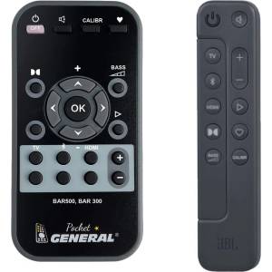 GENERAL Jbl bar 300, bar 500 - дистанционно управление дубликат (bar 300, bar 500) Дистанционно