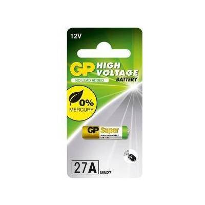 GP Batteries Алкална батерия gp 12 v 1 бр. в опаковка за аларми А27, gp-ba-27af-u1