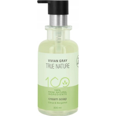 Vivian Gray True Nature Citrus & Bergamot krémové mydlo s osviežujúcim účinkom 300 ml