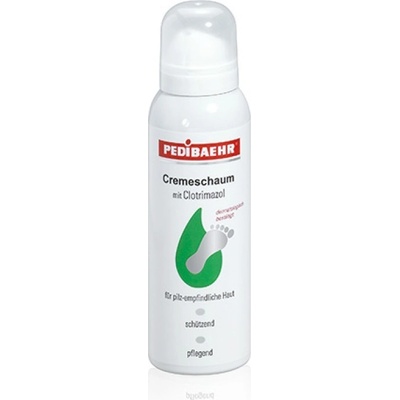 PEDIBAEHR Krémová pěna s klotrimazolem a s ureou (10%)) 125 ml