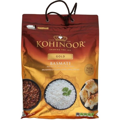 Kohinoor Zlatá Basmati rýže Extra dlouhá 5 kg