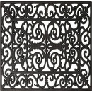 ESSCHERT DESIGN BEST FOR BOOTS obdelníková s ornamenty černá 70 x 45 cm