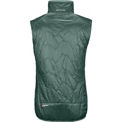 Ortovox Swisswool Piz Vial Vest svetlo zelená