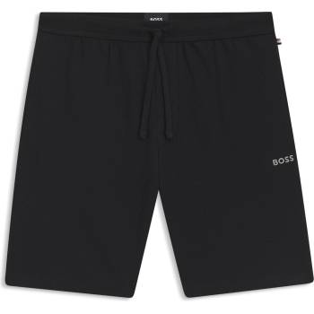 Boss Къси панталони Boss Mens BOSS Bodywear Waffle Soft Texture Shorts - Black 001
