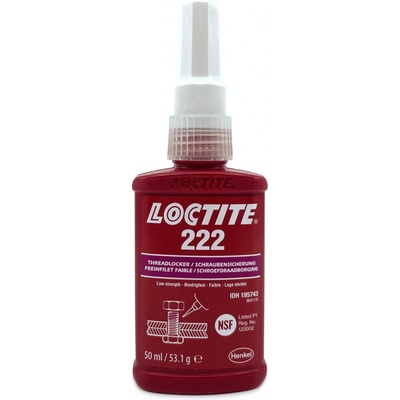 LOCTITE Lepidlo na závity 222 50 ml