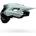FOX Каска за планинско колоездене Fox racing Speedframe Pro Backfade Bike helmet - Frost - размер L 59-63 cm (851-1823-0213)