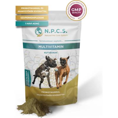 N. P. C. S Natural Pet Care System Multivitamin за кучета - със суперкoмплексен пробиотик 45 г