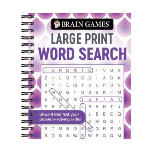 Brain Games - Large Print Word Search (Swirls) | Publications International Ltd (ISBN: 9781645584995)