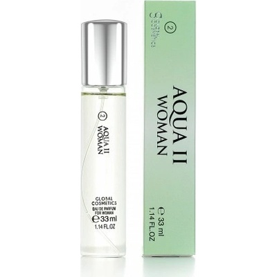 Global Cosmetics 002 Aqua II Woman parfumovaná voda dámska 33 ml
