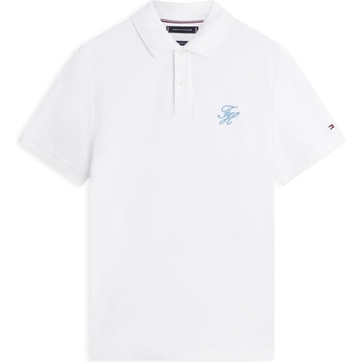 Tommy Hilfiger Tommy ScriptReg Polo Sn63 - White