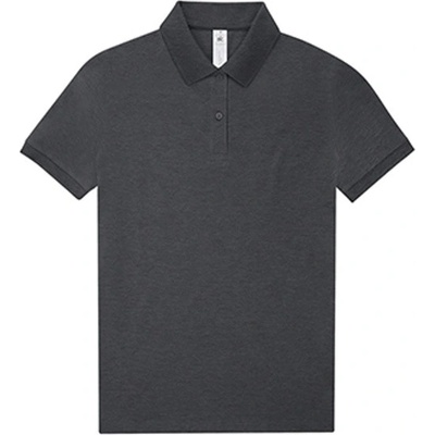 B&C Dámske polo tričko PW463 Heather Tarmac