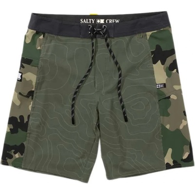 SALTY CREW Бански гащета Salty crew Flaship swimming shorts - Green (Dusty Olive)