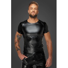 Noir Handmade H070 Wetlook T-Shirt with Snake Wetlook Sleeves